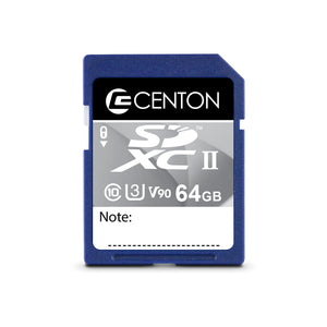 SD Card, UHS-II U3 V90 64GB