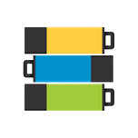 USB Flash Drive, Pro2, 3-Pack