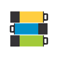 USB Flash Drive, Pro2, 3-Pack