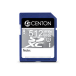 Centon Professional Series SDXC UHS-I Class U3 A1, 512GB