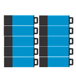 Centon ValuePack USB 2.0 Datastick Pro2 (Bright Blue), 16GB 10 Pack